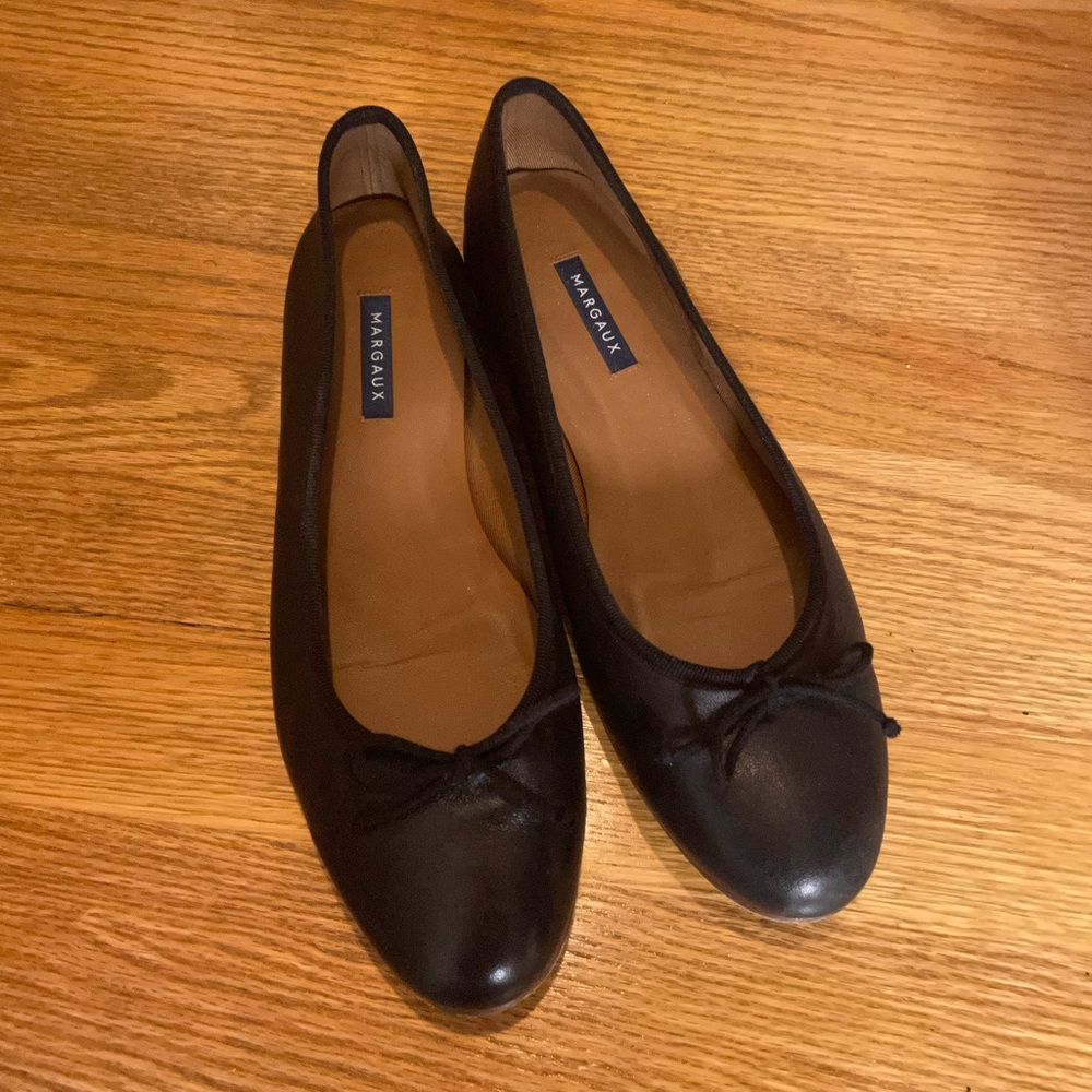 Margaux - The Demi - Black Ballet Flats